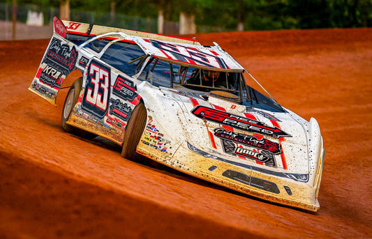 Rich Wins Thriller in "Race to the Fling" at Lernerville in last corner pass